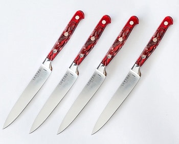made in USA steak knives Lamson
