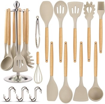 eagmak kitchen utensil set for a white kitchen