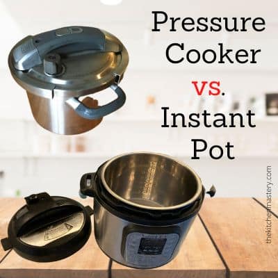 pressure cooker vs instant pot