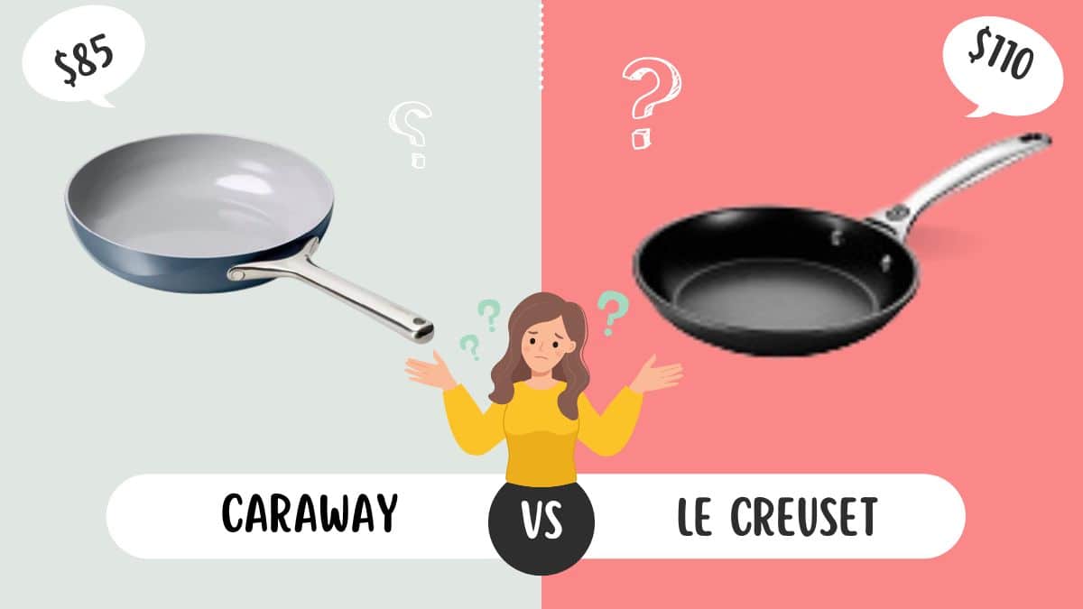 caraway vs. le creuset frying pan