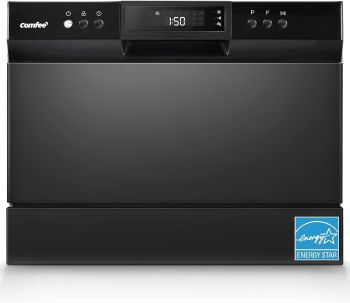 best full capacity counertop dishwasher comfee