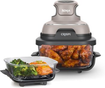 ninja crispi teflon free glass air fryer